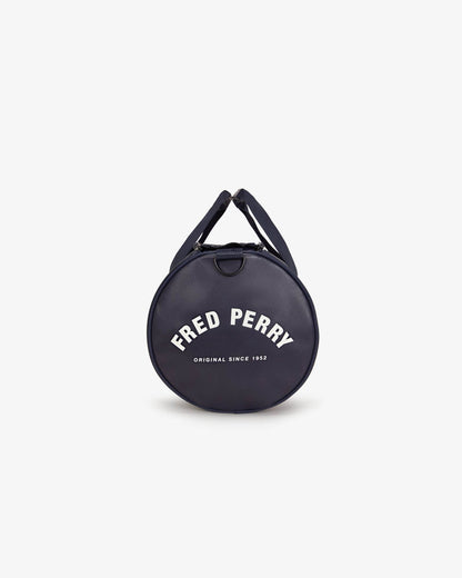 Fred Perry Tonal Barrel Bag - Navy 608