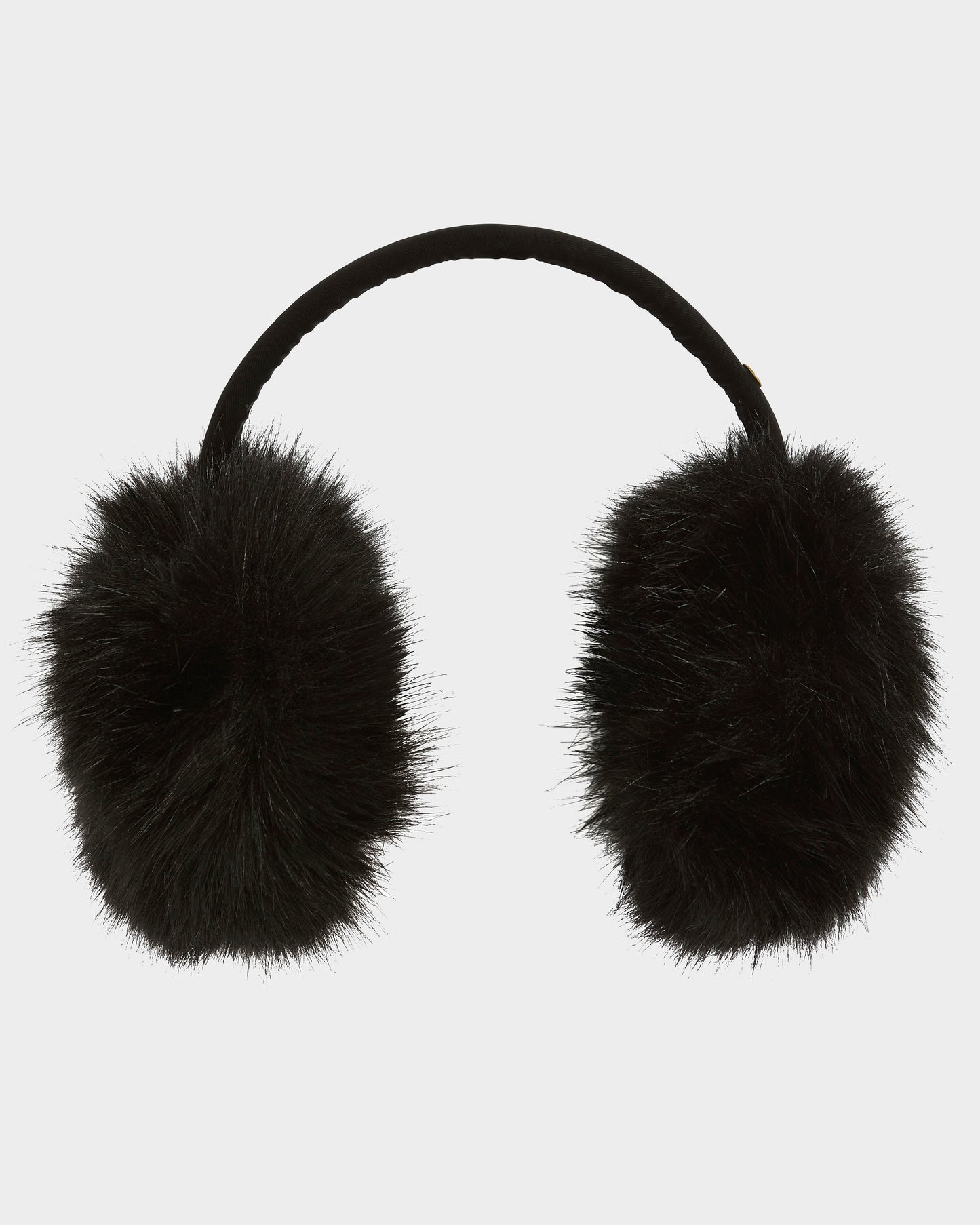 Barbour International Cyrus Womens Faux Fur Earmuffs - Black | CHO | Designer Womens Earmuffs