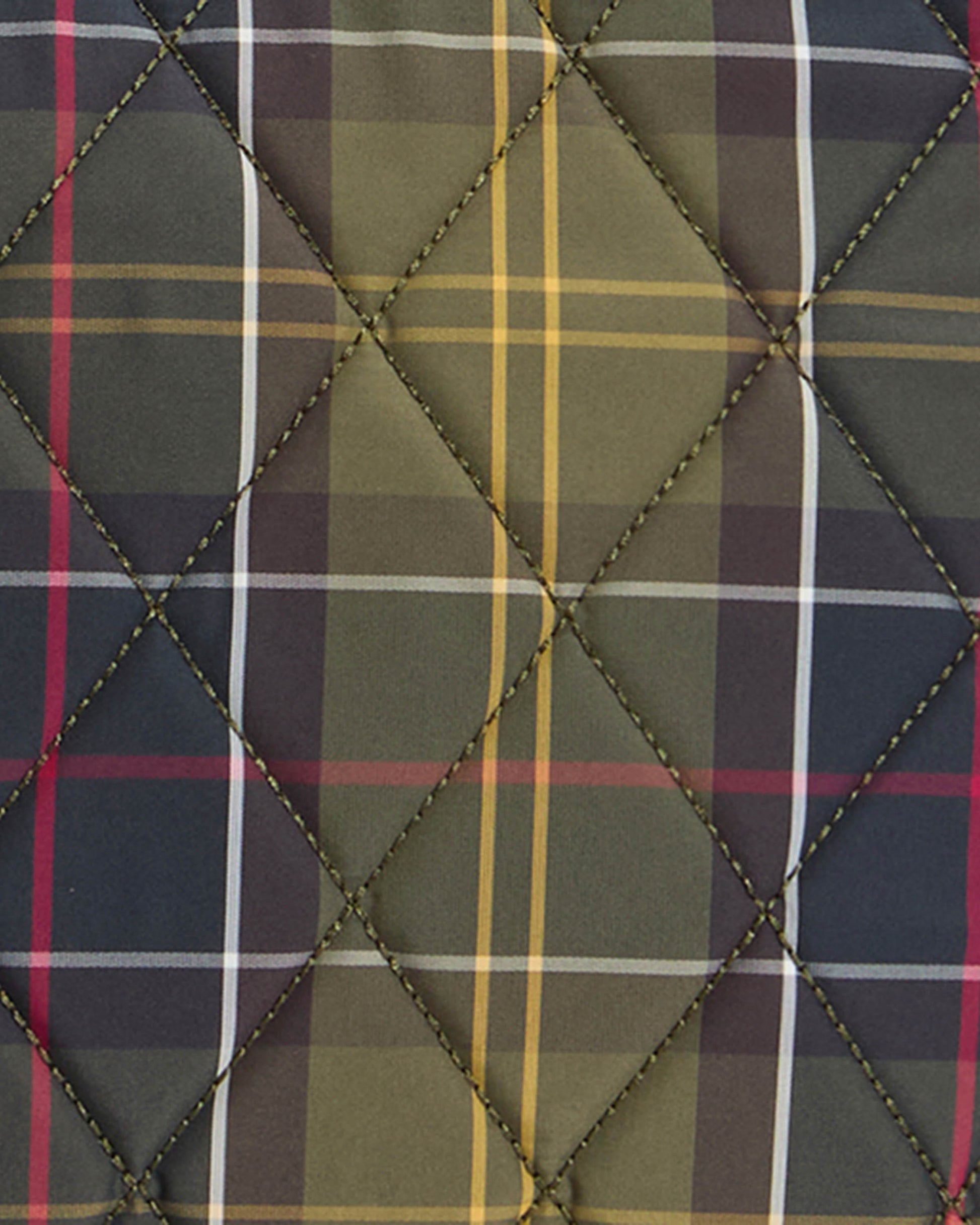 Barbour Wetherham Quilted Womens Tartan Tote - Classic Tartan | CHO | Designer Womens Tote Bags