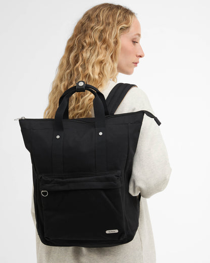 Barbour Olivia Womens Backpack - Black | CHO | Designer Womens Bags