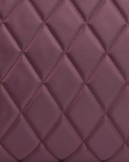 Barbour Quilted Womens Tote Bag - Fig