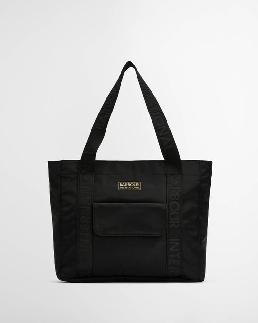 Barbour International Qualify Womens Tote Bag - Black