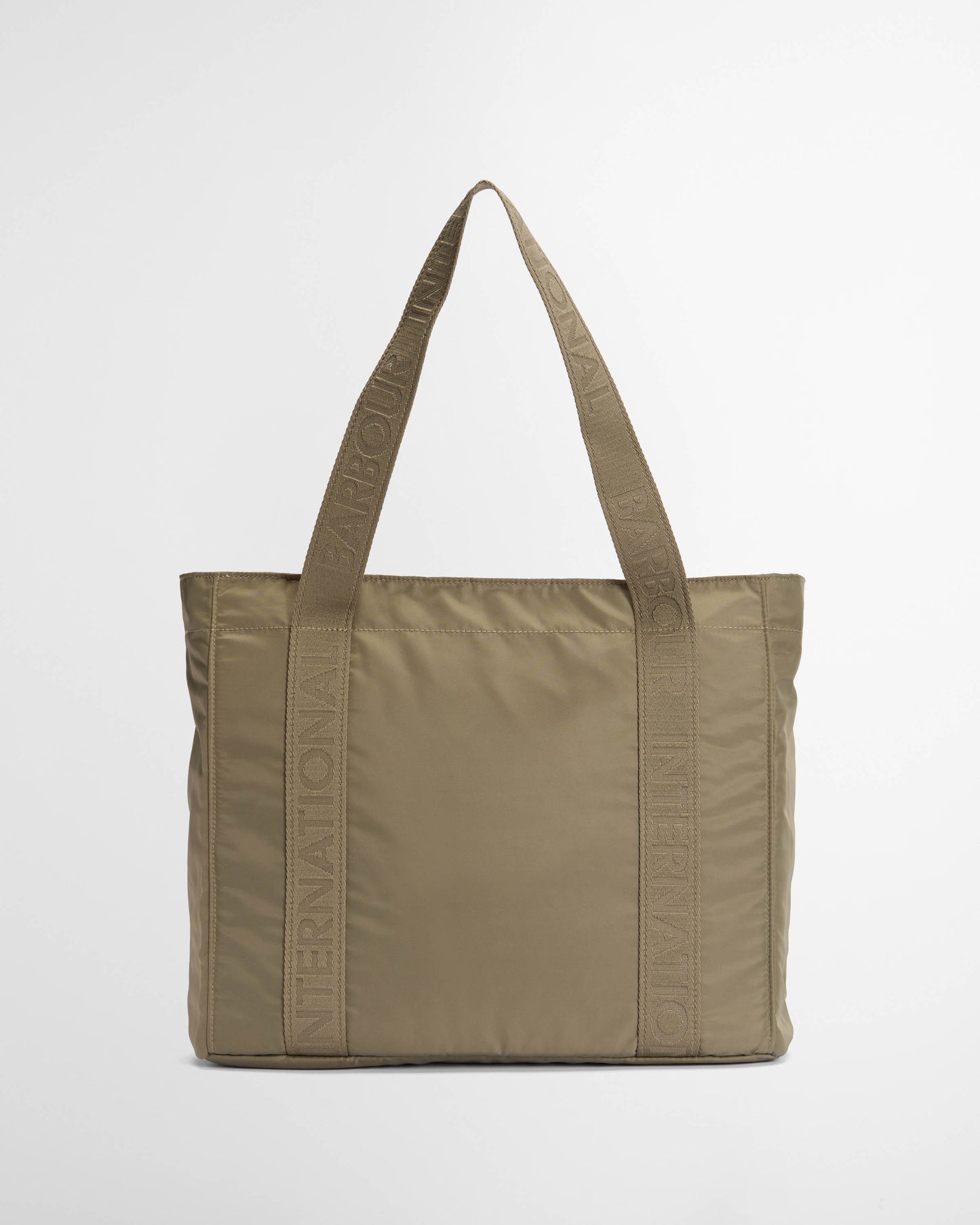 Barbour International Qualify Womens Tote Bag - Dusky Khaki | CHO | Designer Womens Bags