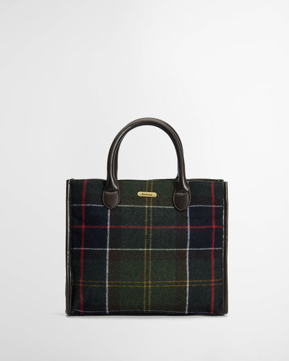 Barbour Barrhill Womens Tartan Tote Bag - Classic Tartan