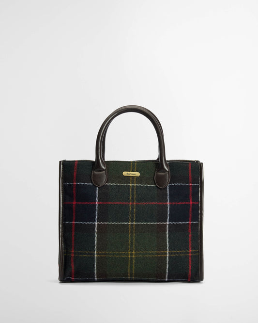 Barbour Barrhill Womens Tartan Tote Bag - Classic Tartan | CHO | Designer Womens Shopper Bags