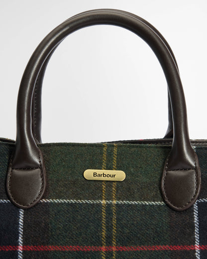 Barbour Barrhill Womens Tartan Tote Bag - Classic Tartan