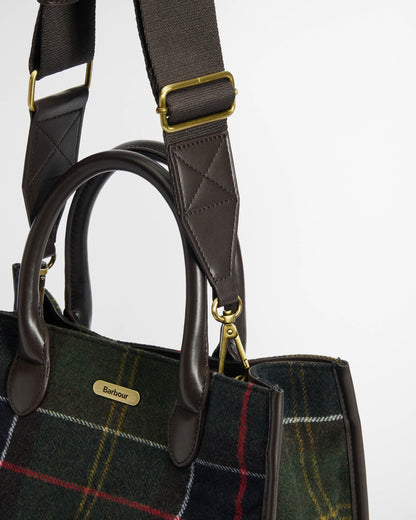 Barbour Barrhill Womens Tartan Tote Bag - Classic Tartan