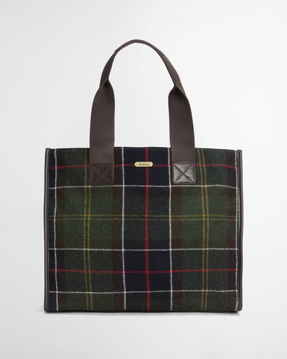 Barbour Turnberry Womens Tartan Tote Bag - Classic Tartan