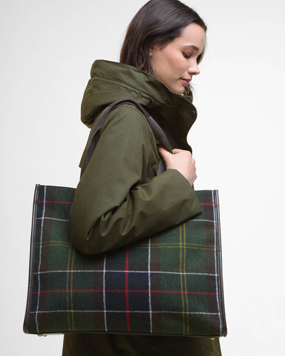 Barbour Turnberry Womens Tartan Tote Bag - Classic Tartan
