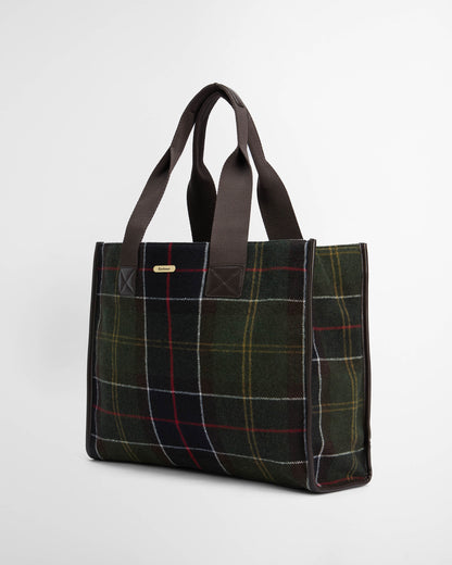 Barbour Turnberry Womens Tartan Tote Bag - Classic Tartan