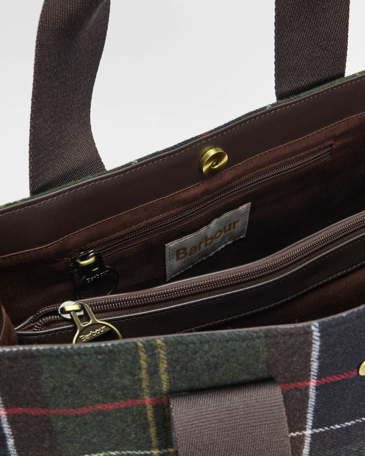Barbour Turnberry Womens Tartan Tote Bag - Classic Tartan
