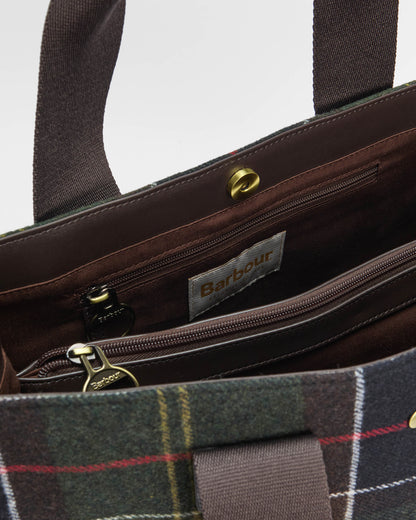 Barbour Turnberry Womens Tartan Tote Bag - Classic Tartan