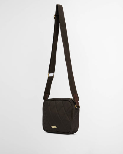Barbour Womens Quilted Crossbody Bag - Olive