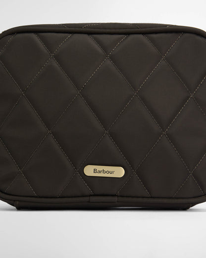 Barbour Womens Quilted Crossbody Bag - Olive