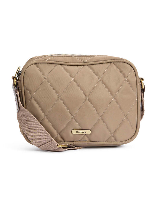 Barbour Womens Quilted Crossbody Bag - New Sand