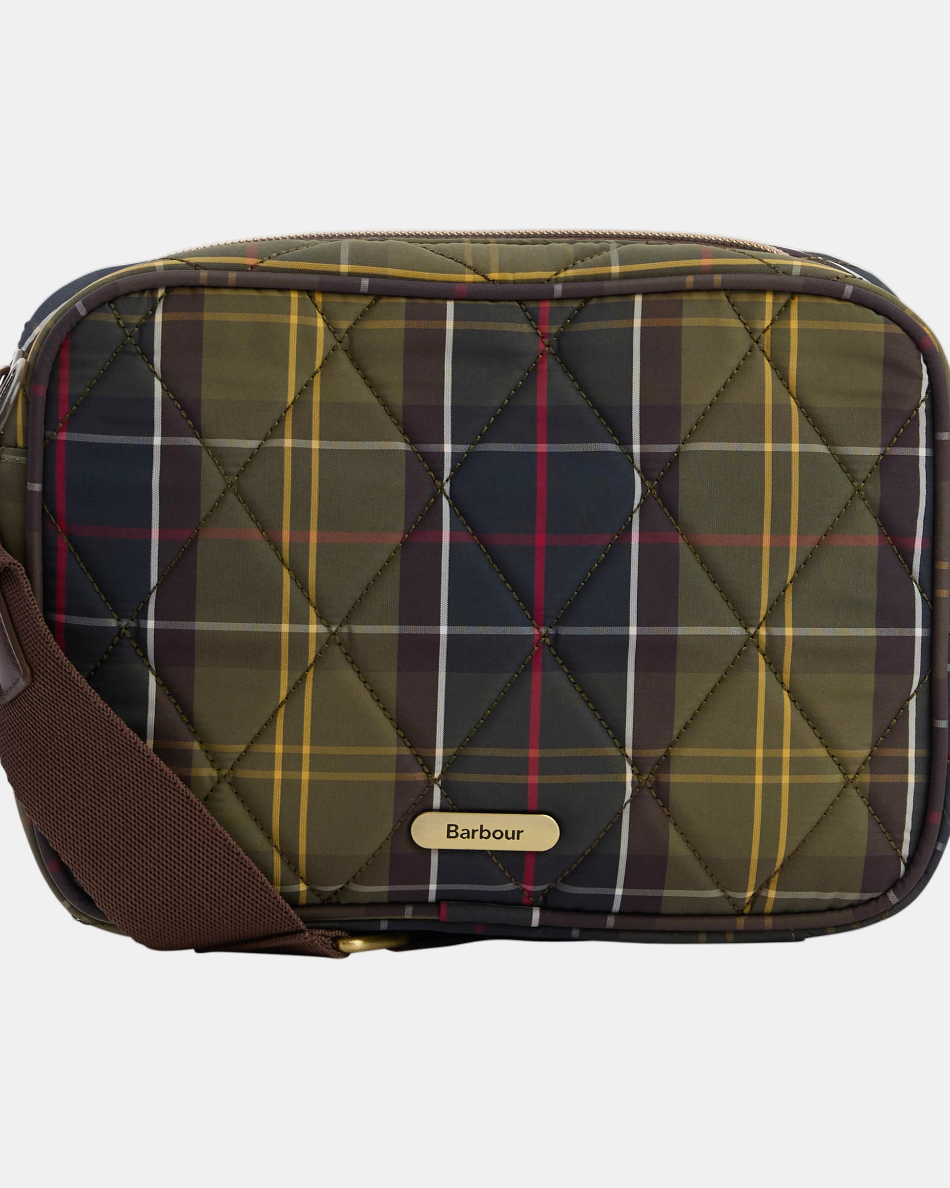 Barbour Womens Quilted Crossbody Bag - Classic Tartan | CHO | Designer Womens Bags