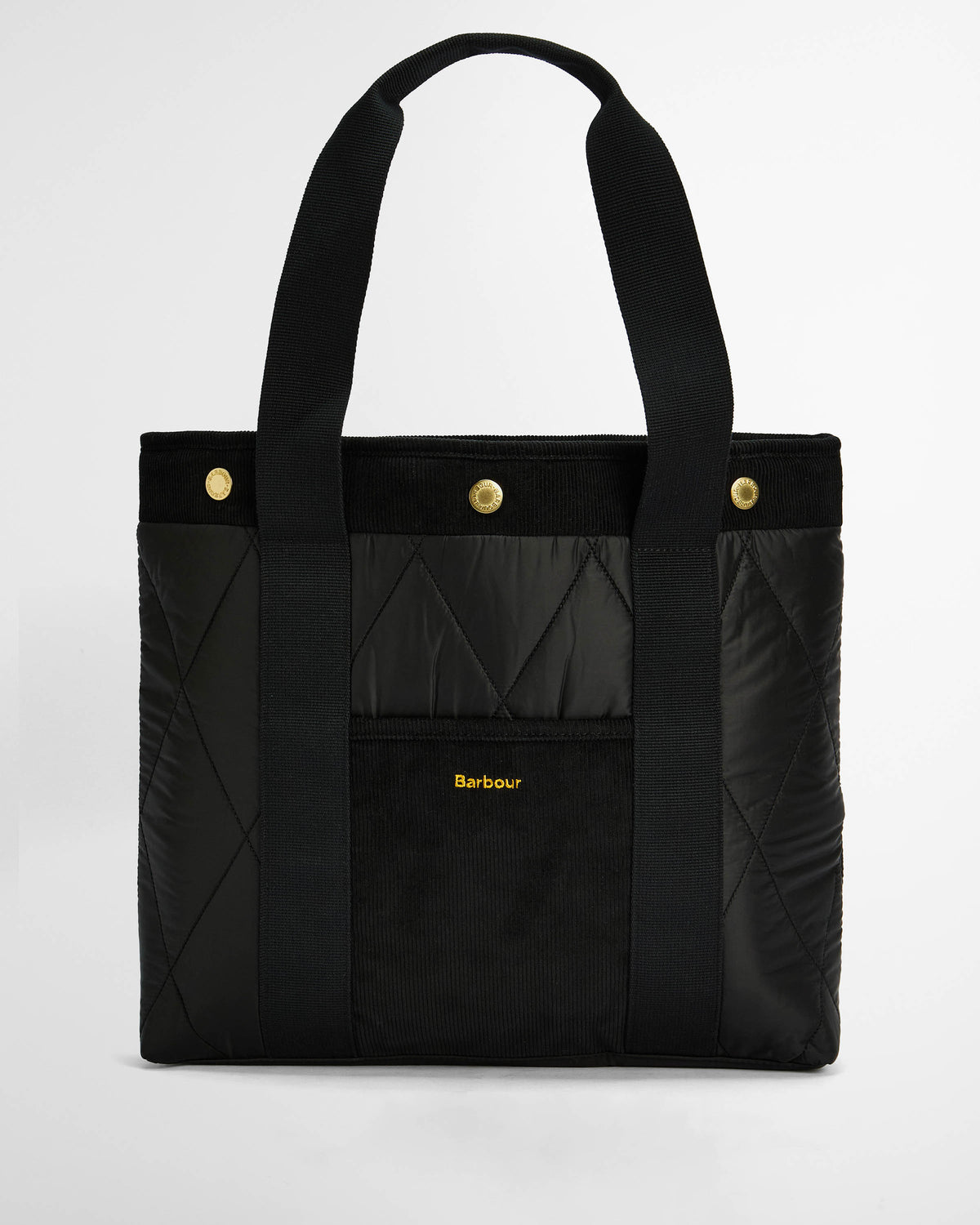 Barbour Healy Womens Tote Bag - Black/Ancient - CHO - Designer Womens Shopper Bags