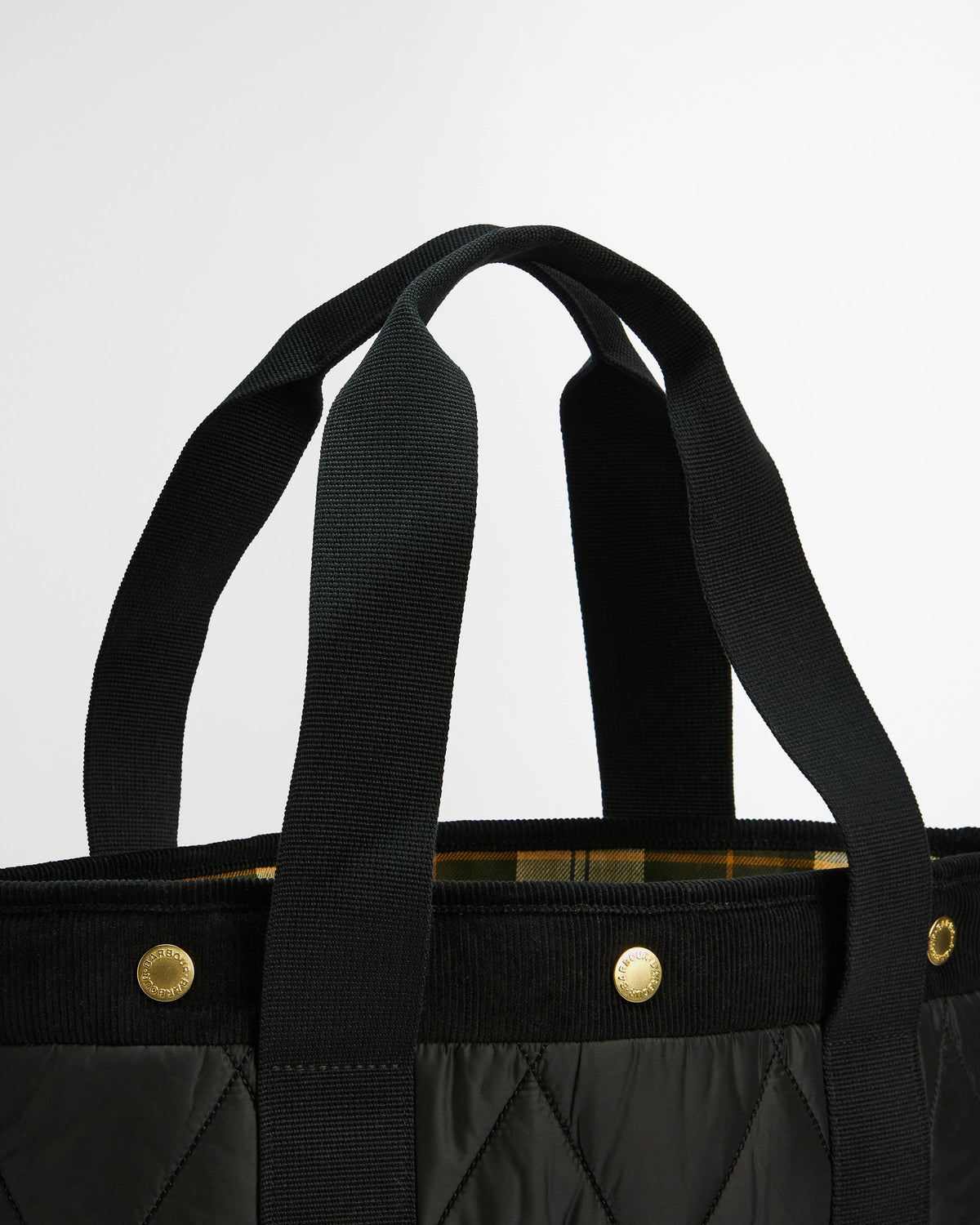 Barbour Healy Womens Tote Bag - Black/Ancient - CHO - Designer Womens Shopper Bags
