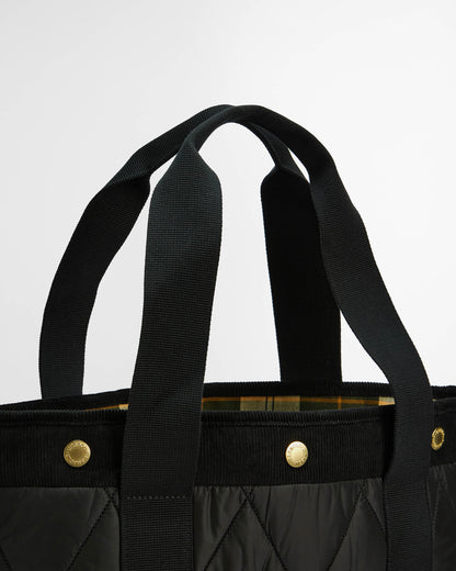 Barbour Healy Womens Tote Bag - Black/Ancient - CHO - Designer Womens Shopper Bags