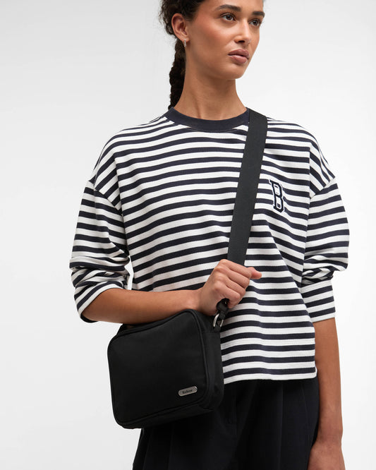 Barbour Olivia Womens Crossbody Bag - Black | CHO | Designer Womens Bags