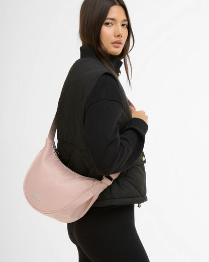 Barbour International Qualify Womens Sling Bag - Desert Pink | CHO | Designer Womens Bags