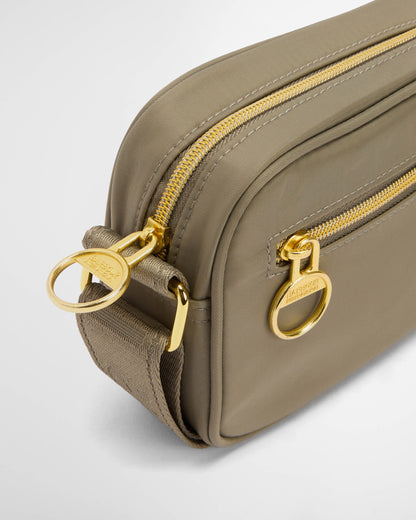 Barbour International Qualify Womens Micro Crossbody Bag - Dusky Khaki