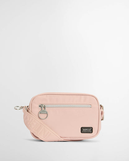 Barbour International Qualify Womens Micro Crossbody Bag - Desert Pink | CHO | Designer Womens Cross Body Bags