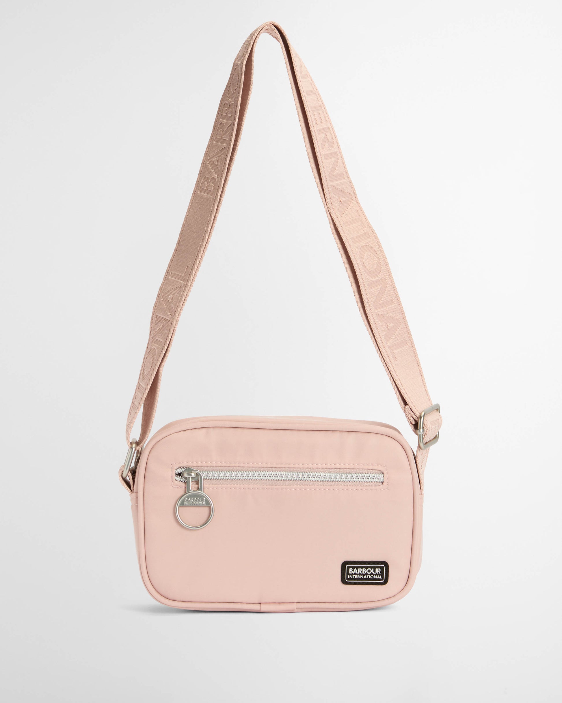 Barbour International Qualify Womens Micro Crossbody Bag - Desert Pink | CHO | Designer Womens Cross Body Bags