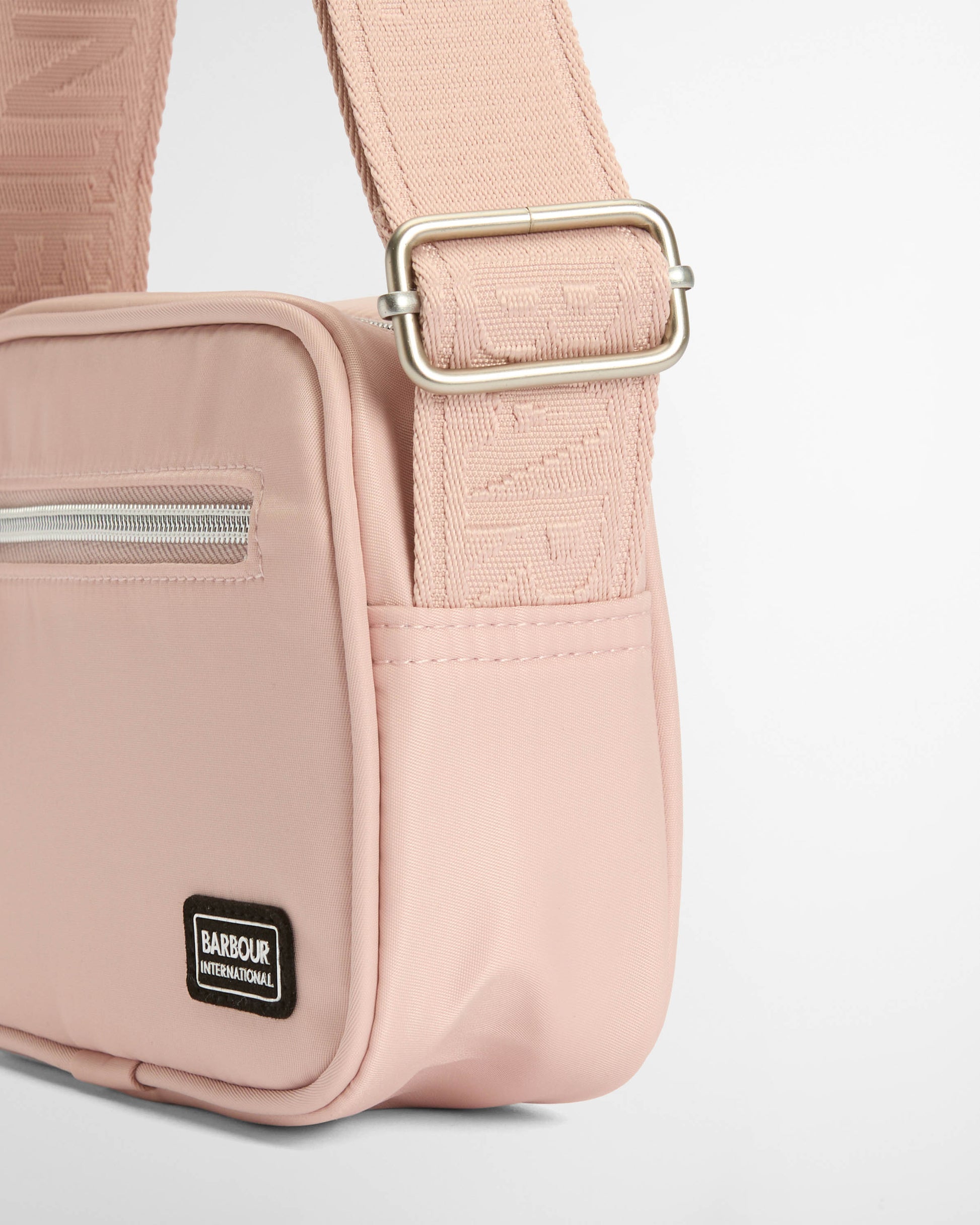 Barbour International Qualify Womens Micro Crossbody Bag - Desert Pink | CHO | Designer Womens Cross Body Bags