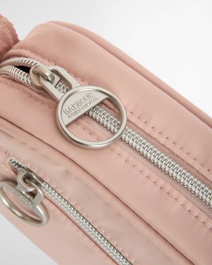 Barbour International Qualify Womens Micro Crossbody Bag - Desert Pink | CHO | Designer Womens Cross Body Bags