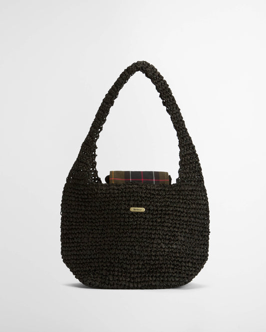 Barbour Lily Womens Soft Tote Bag - Black | CHO | Designer Womens Bags