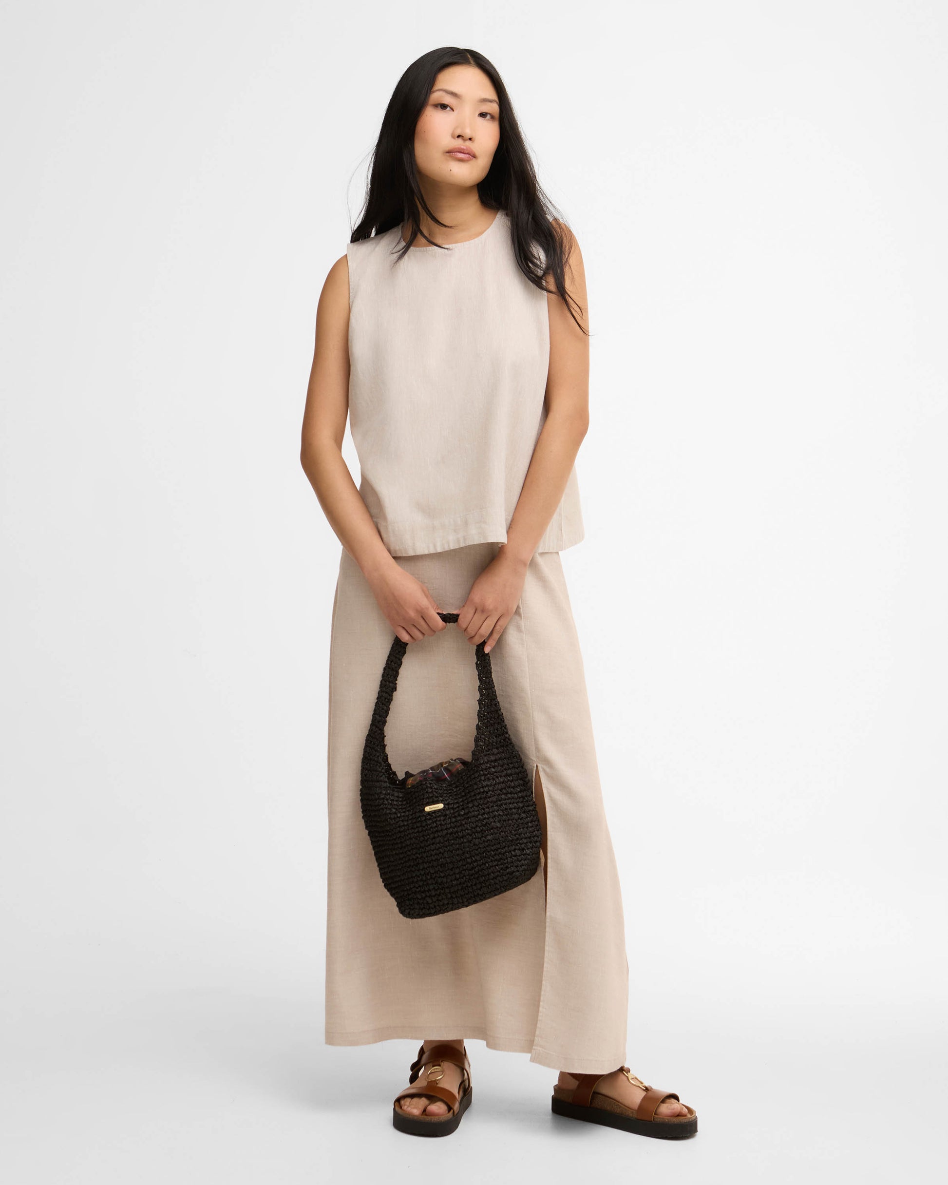 Barbour Lily Womens Soft Tote Bag - Black | CHO | Designer Womens Bags