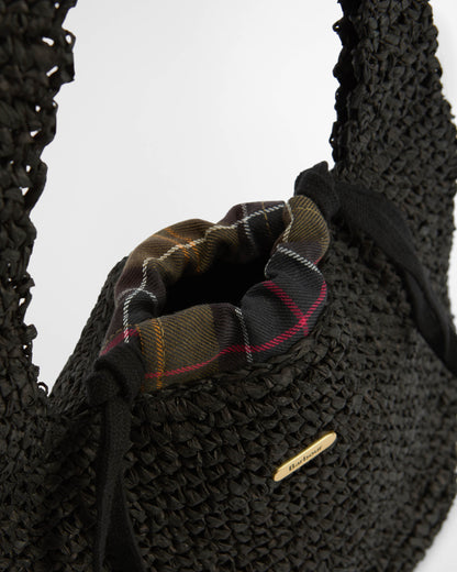 Barbour Lily Womens Soft Tote Bag - Black | CHO | Designer Womens Bags