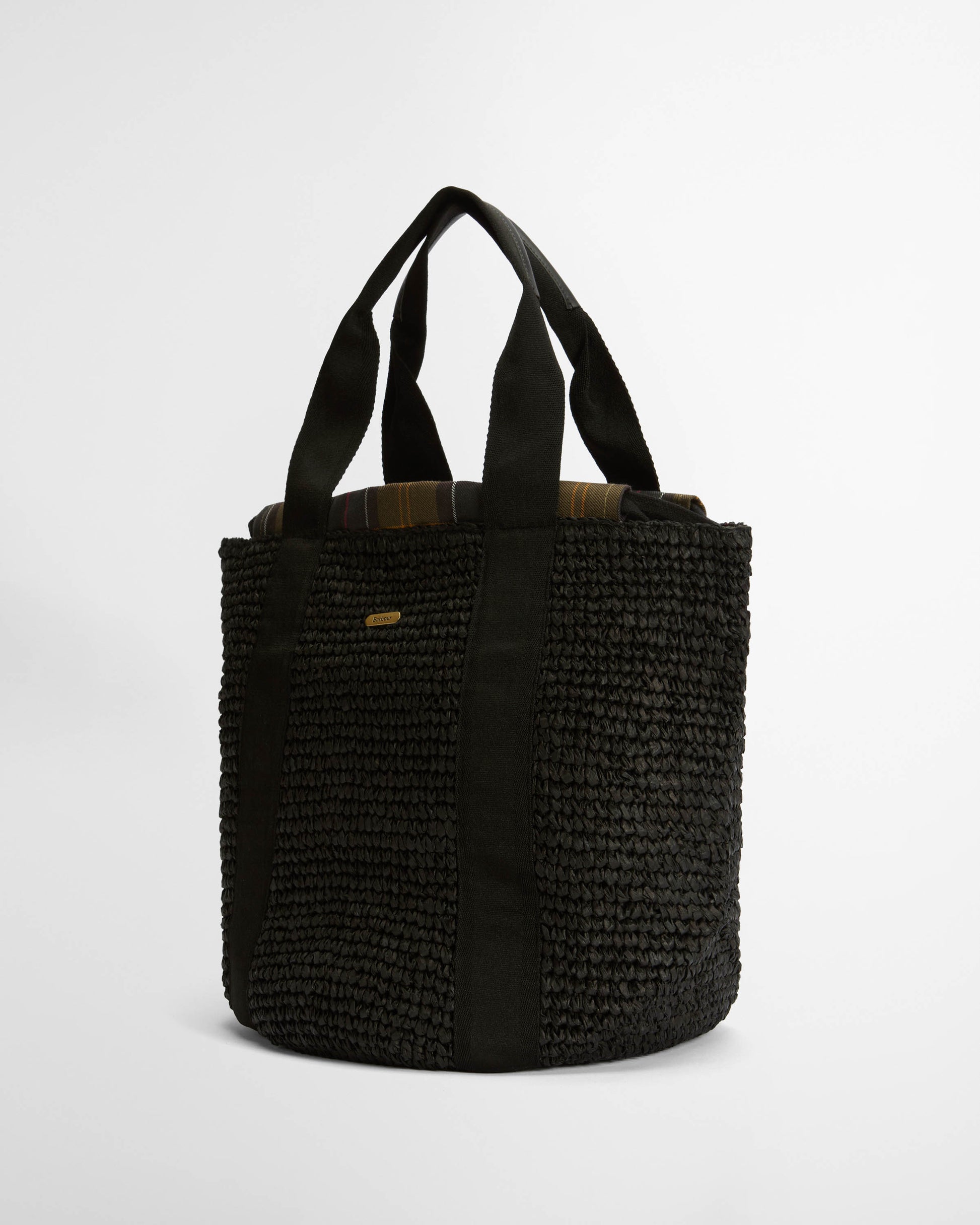 Barbour Lily Womens Beach Tote - Black | CHO | Designer Womens Bags