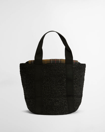 Barbour Lily Womens Beach Tote - Black | CHO | Designer Womens Bags
