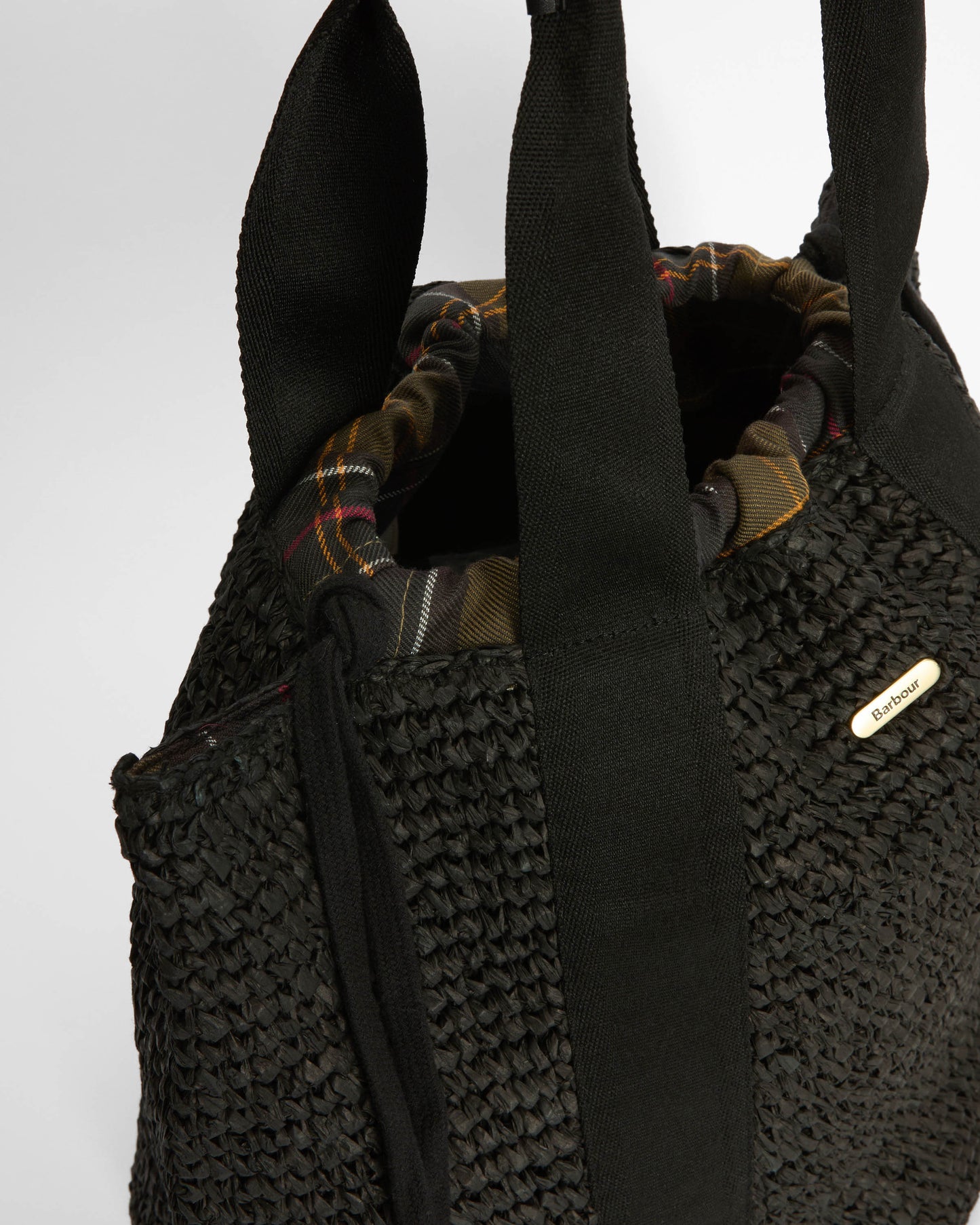 Barbour Lily Womens Beach Tote - Black | CHO | Designer Womens Bags