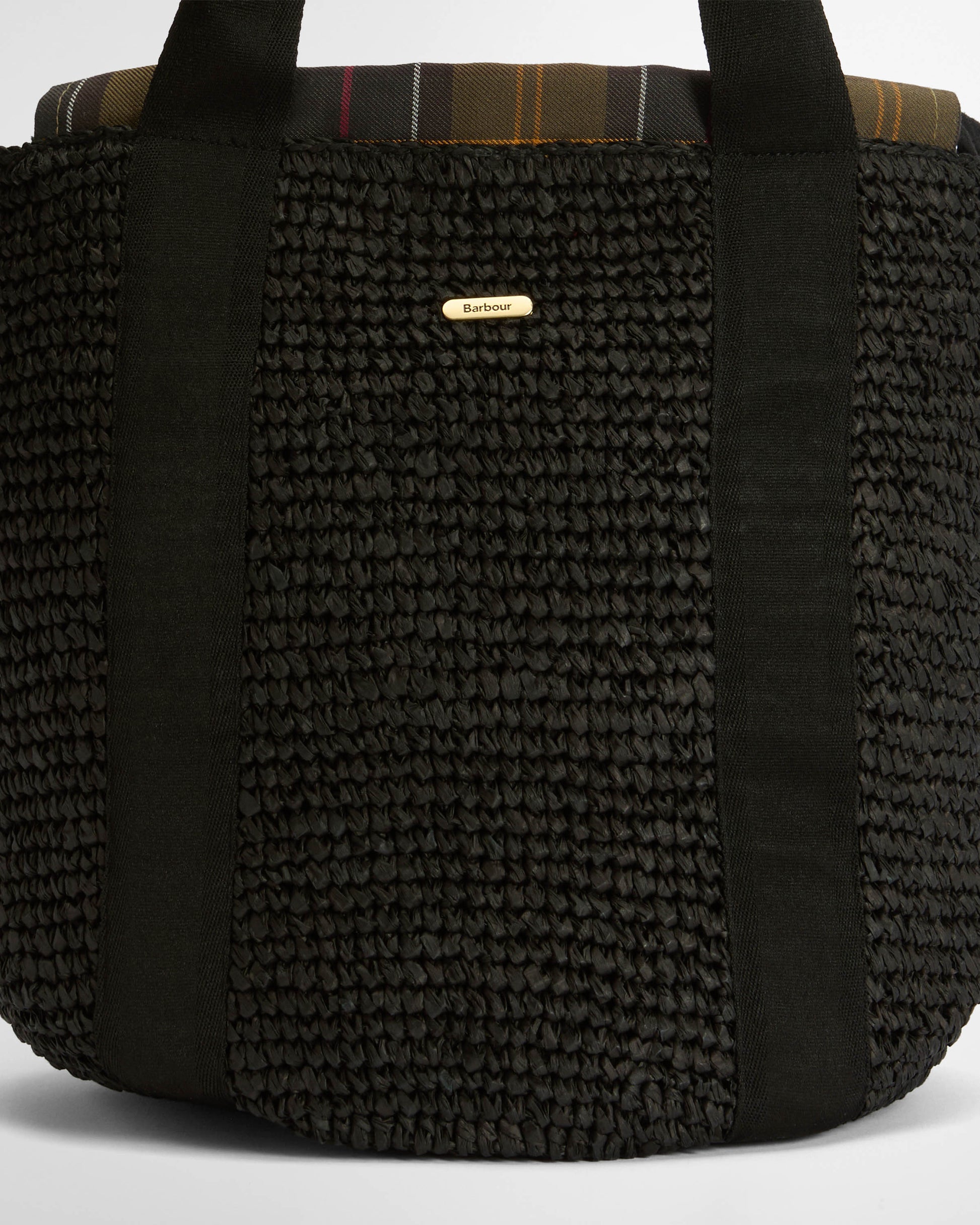 Barbour Lily Womens Beach Tote - Black | CHO | Designer Womens Bags