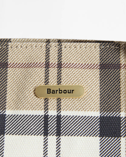 Barbour Maisy Womens Tote Bag - Rosewood Tartan | CHO | Designer Womens Bags