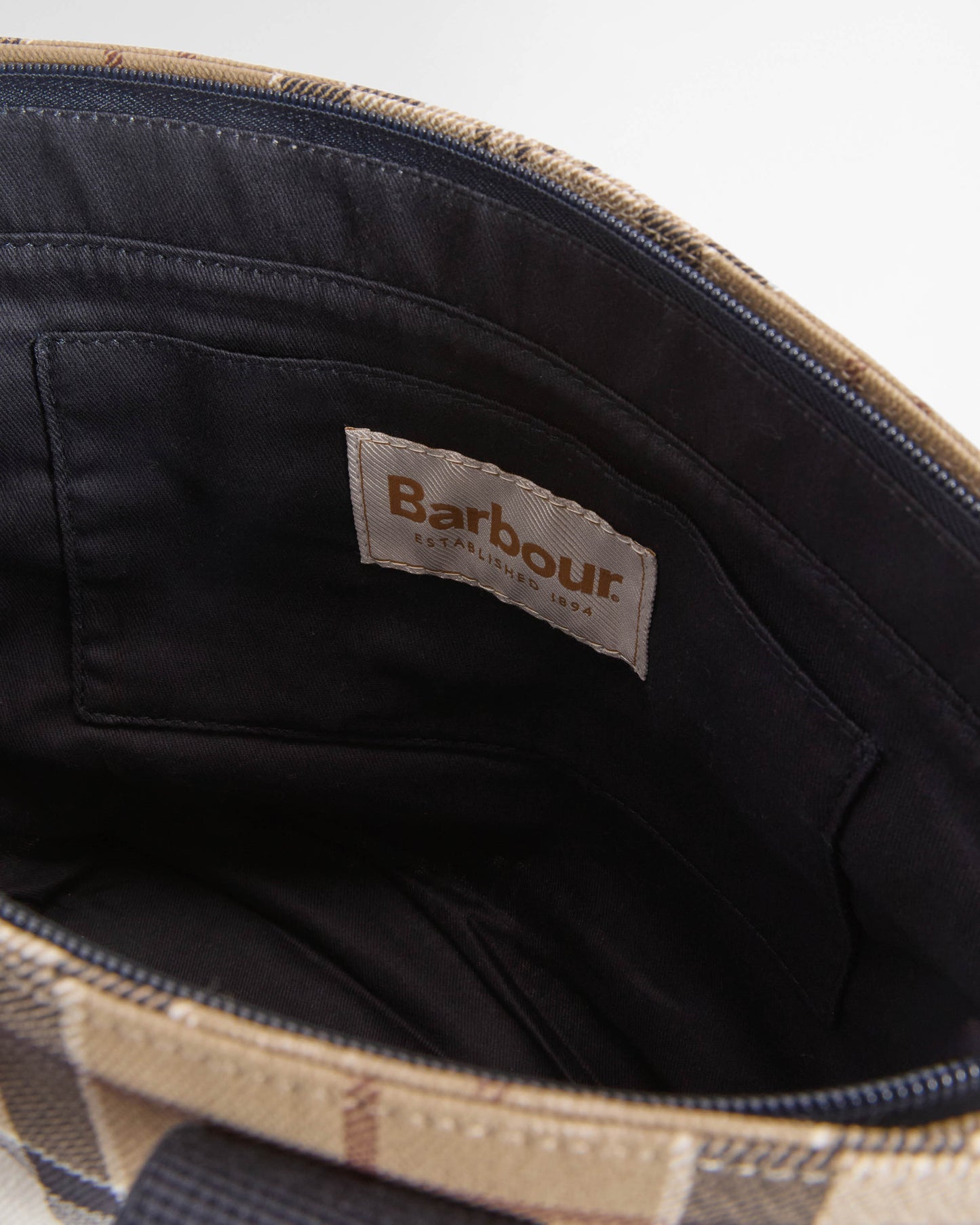 Barbour Maisy Womens Tote Bag - Rosewood Tartan | CHO | Designer Womens Bags