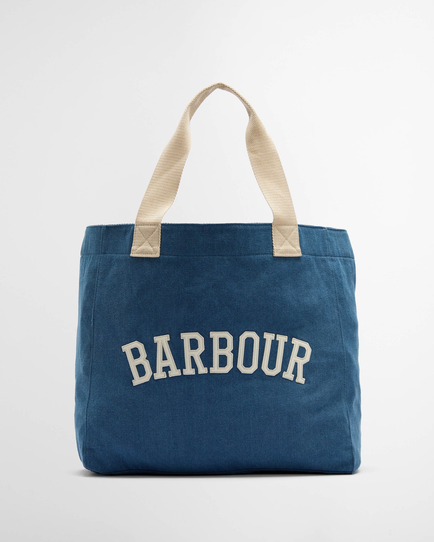Barbour Emily Denim Womens Tote Bag - Denim | CHO | Designer Womens Bags