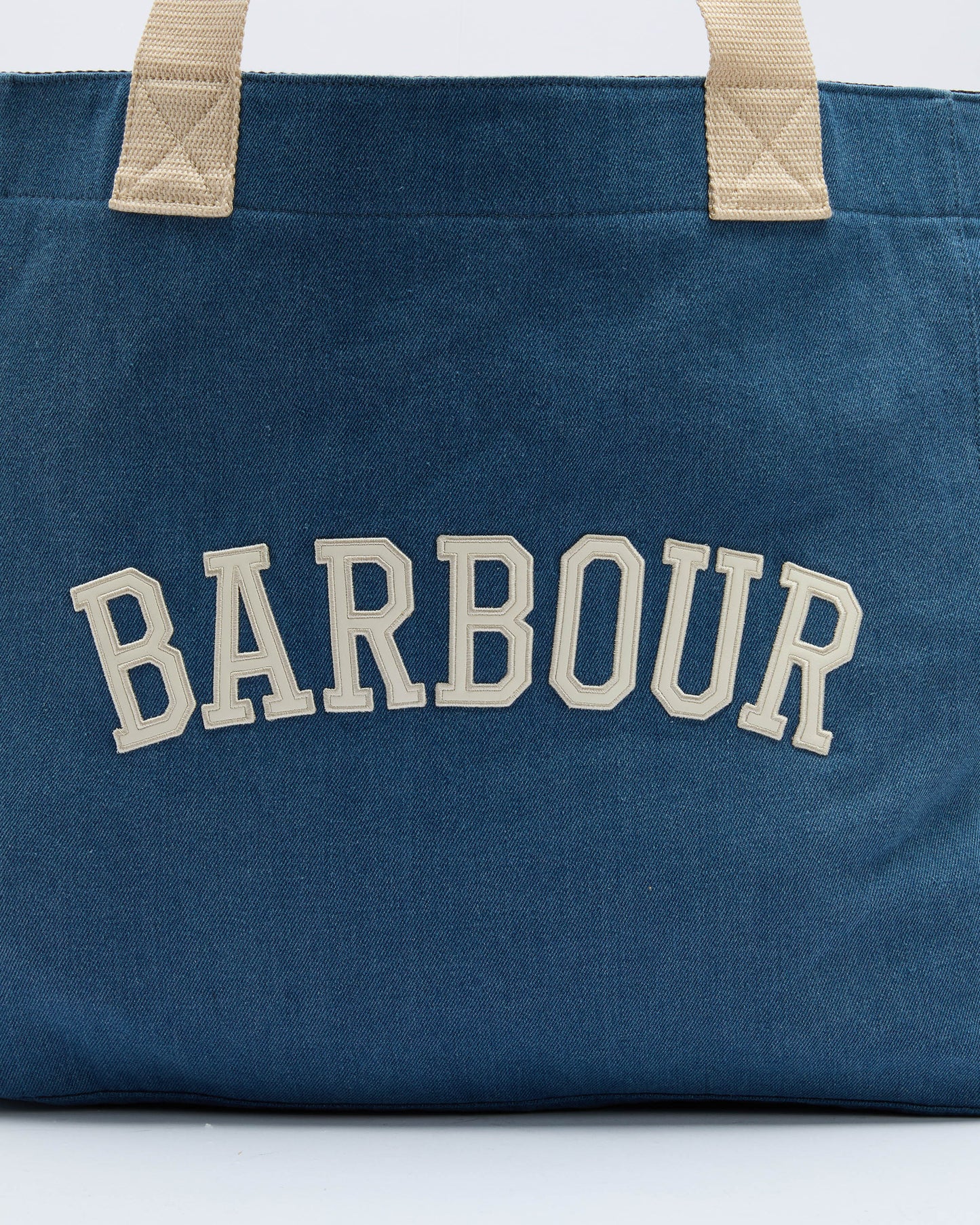 Barbour Emily Denim Womens Tote Bag - Denim | CHO | Designer Womens Bags