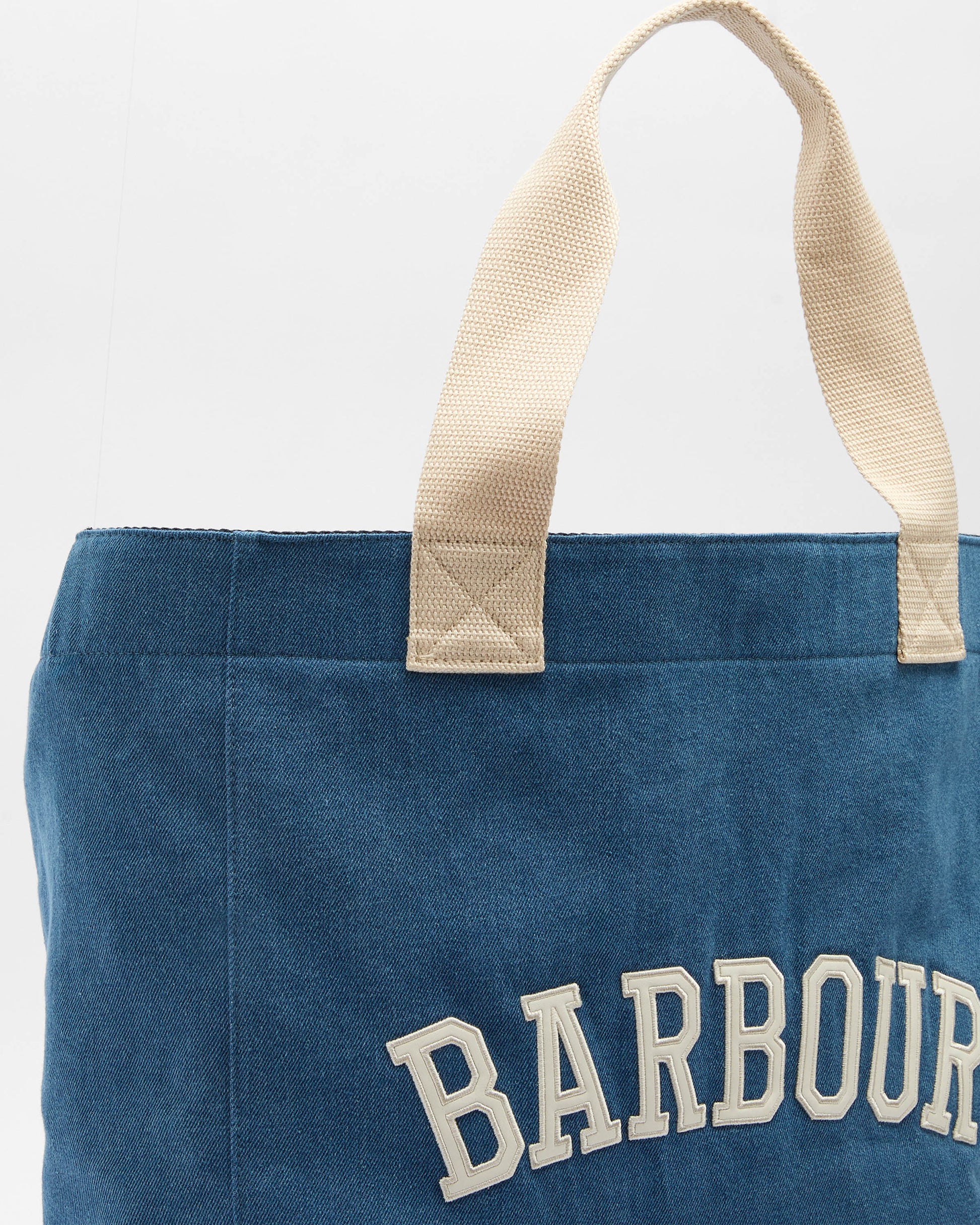 Barbour Emily Denim Womens Tote Bag - Denim | CHO | Designer Womens Bags