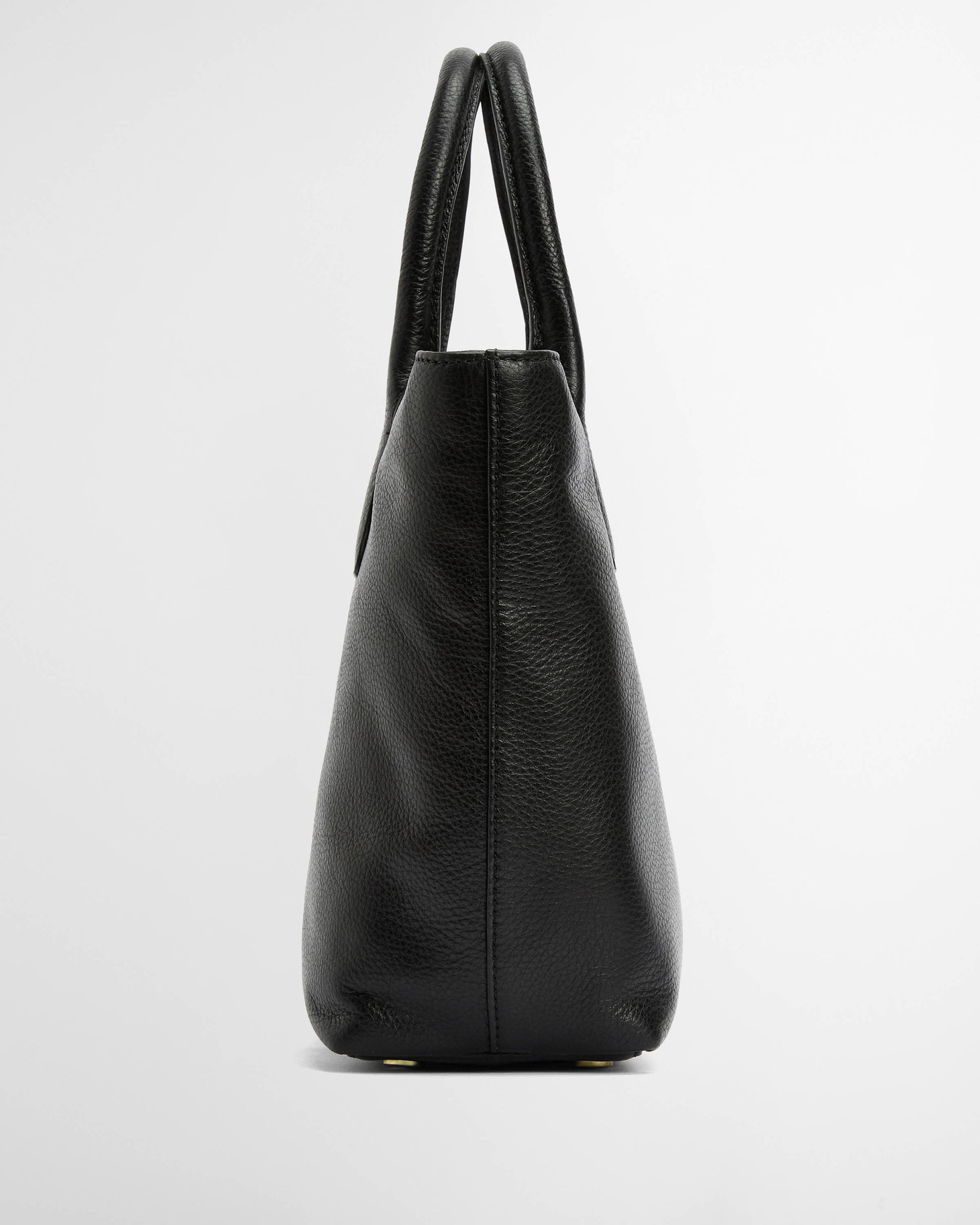 Barbour Birch Womens Leather Tote Bag - Black | CHO | Designer Womens Shopper Bags