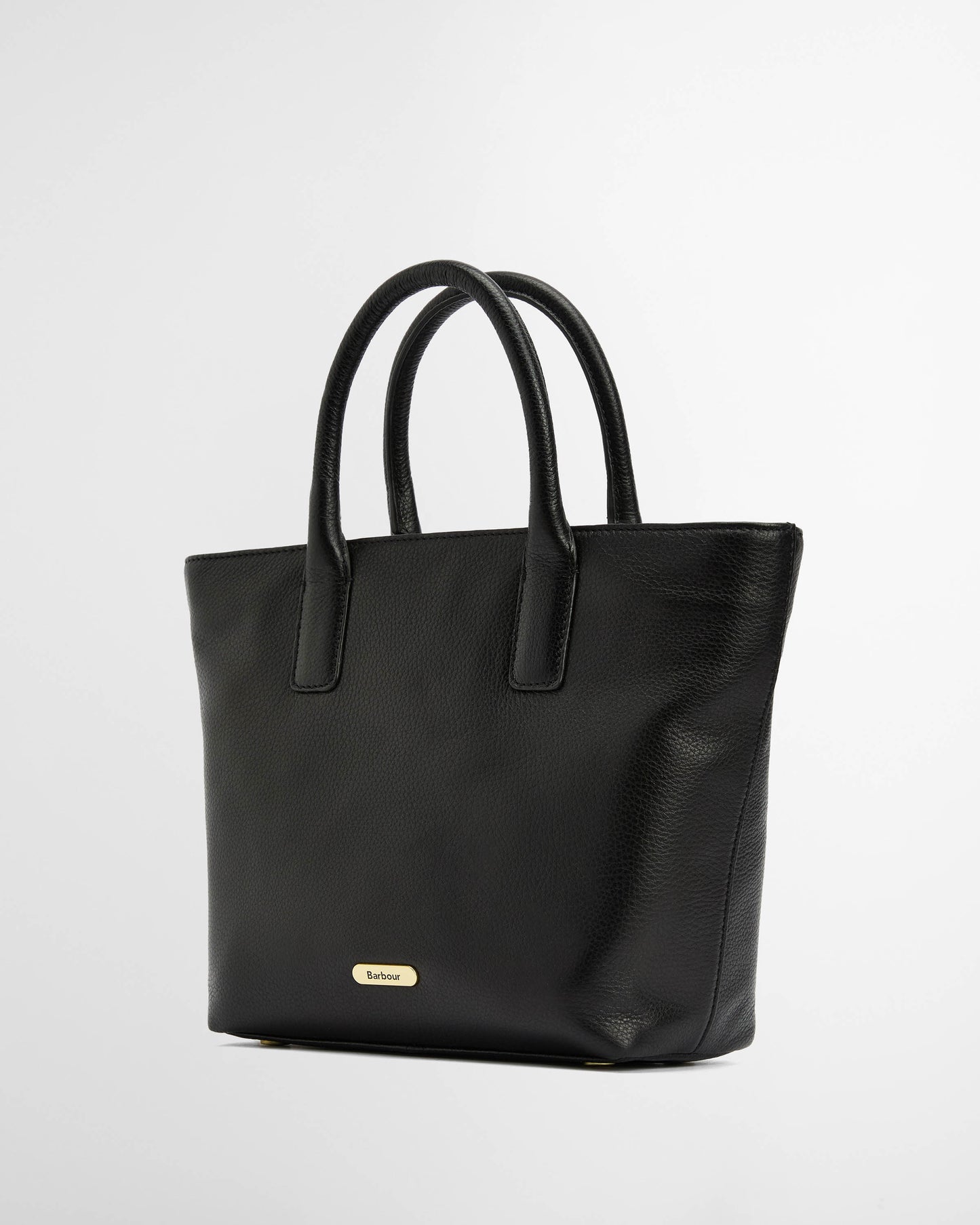 Barbour Birch Womens Leather Tote Bag - Black | CHO | Designer Womens Shopper Bags