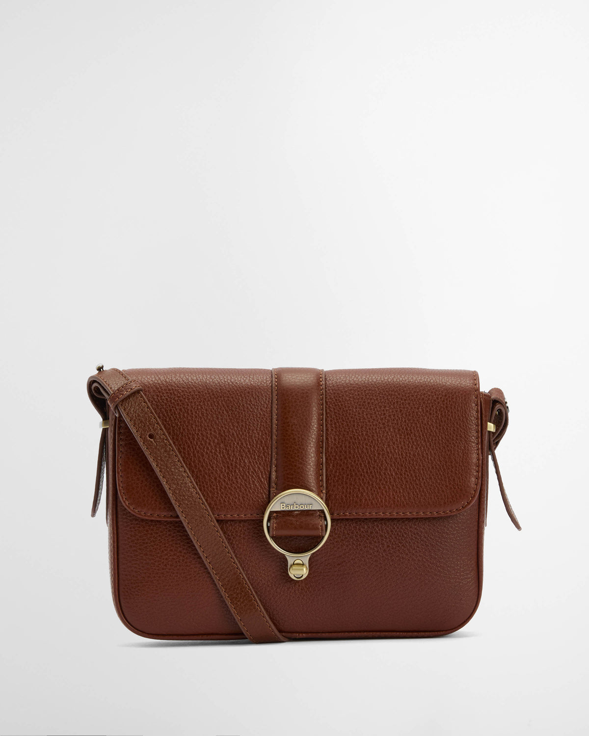 Barbour Rosa Womens Leather Crossbody Bag - Brown | CHO | Designer Womens Cross Body Bags