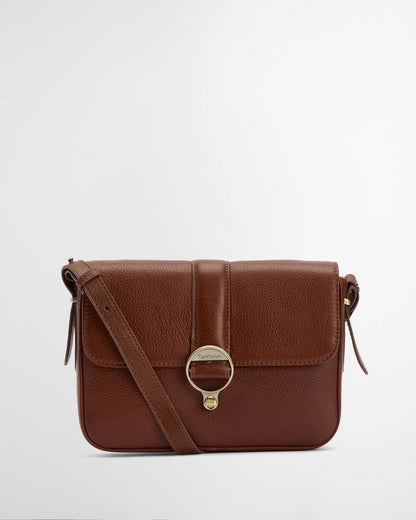 Barbour Rosa Womens Leather Crossbody Bag - Brown | CHO | Designer Womens Cross Body Bags