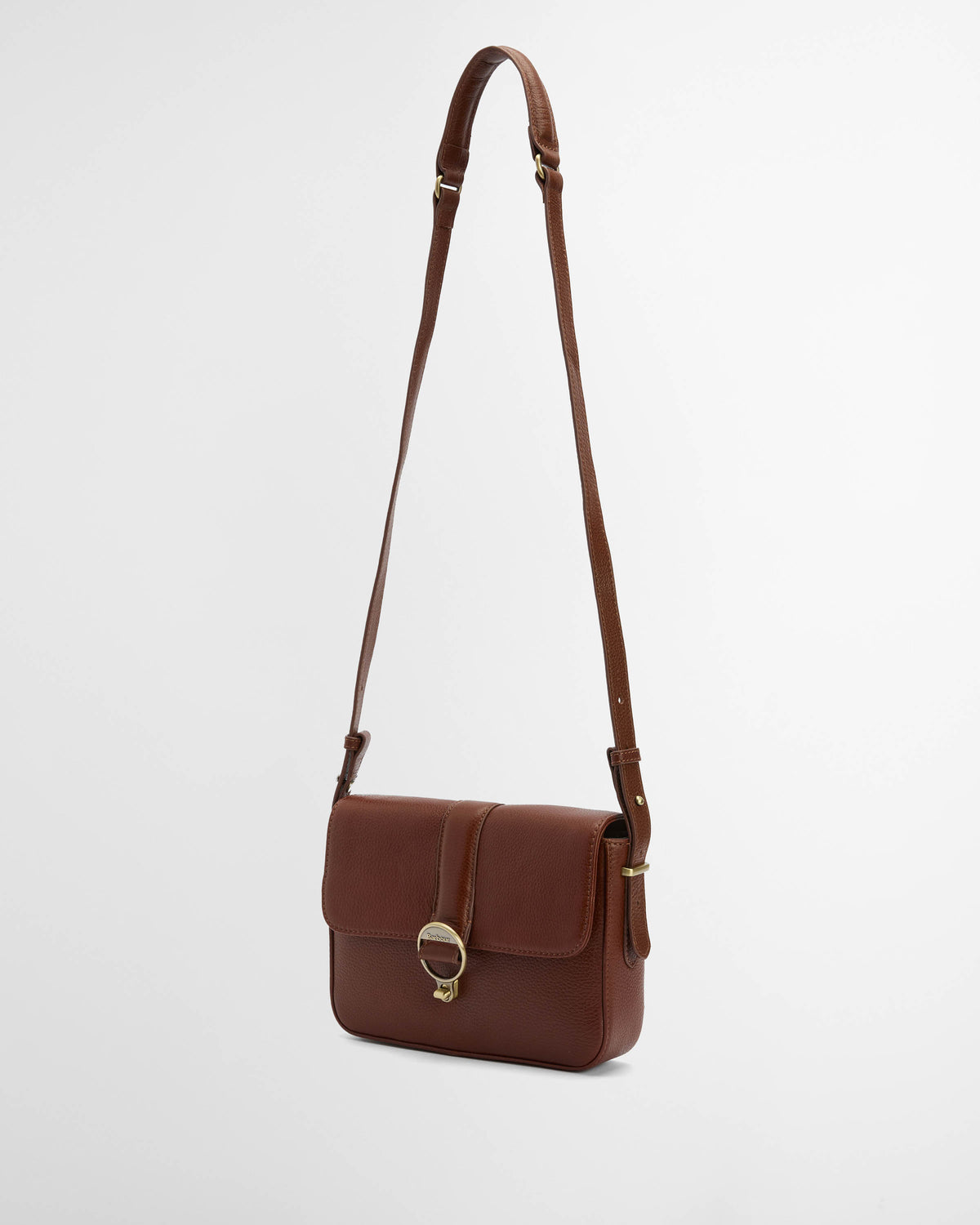 Barbour Rosa Womens Leather Crossbody Bag - Brown | CHO | Designer Womens Cross Body Bags