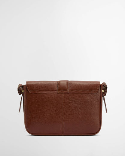 Barbour Rosa Womens Leather Crossbody Bag - Brown | CHO | Designer Womens Cross Body Bags