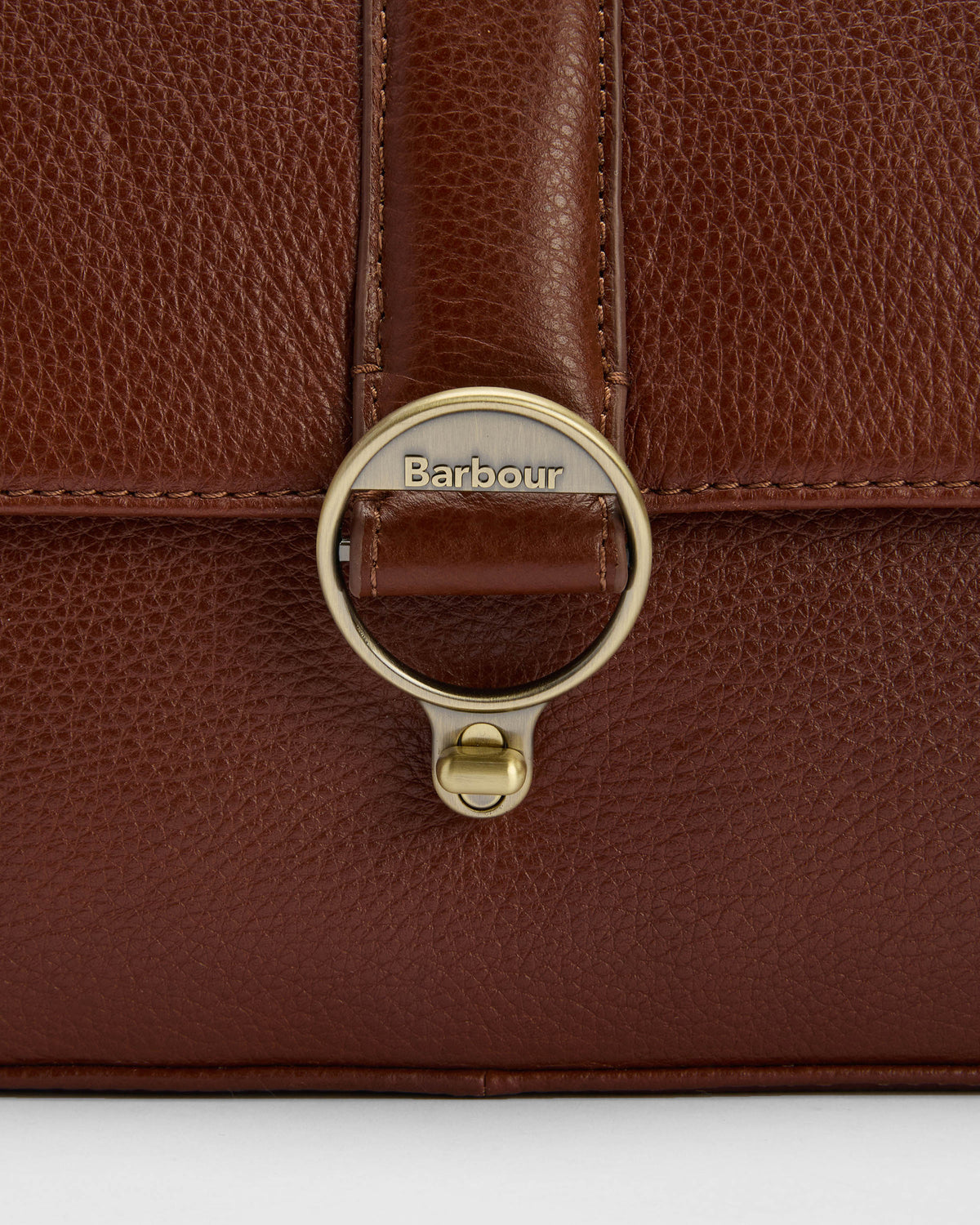 Barbour Rosa Womens Leather Crossbody Bag - Brown | CHO | Designer Womens Cross Body Bags