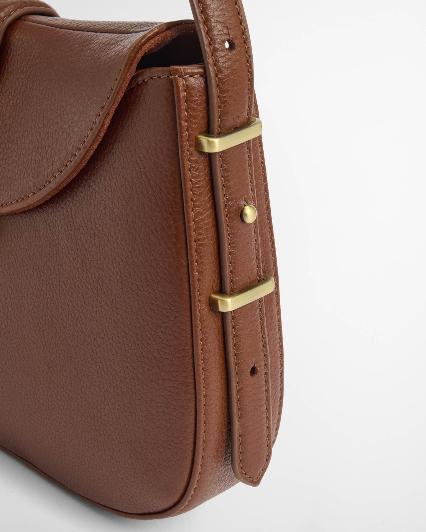 Barbour Alder Womens Leather Sling Bag - Brown